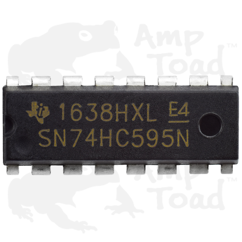 Circuit Intégré SN74LS595N Texas Instruments - Registre à Décalage DIP16 Neuf