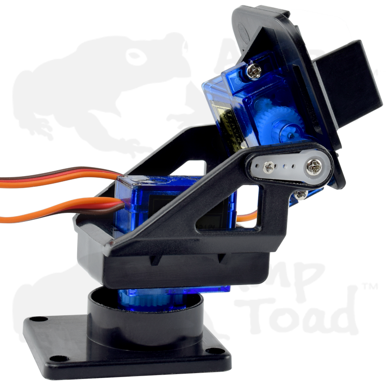 DIY 2 Axis Arduino Pan & Tilt Mounting Kit and 2 x 9G Servo with Gear ...